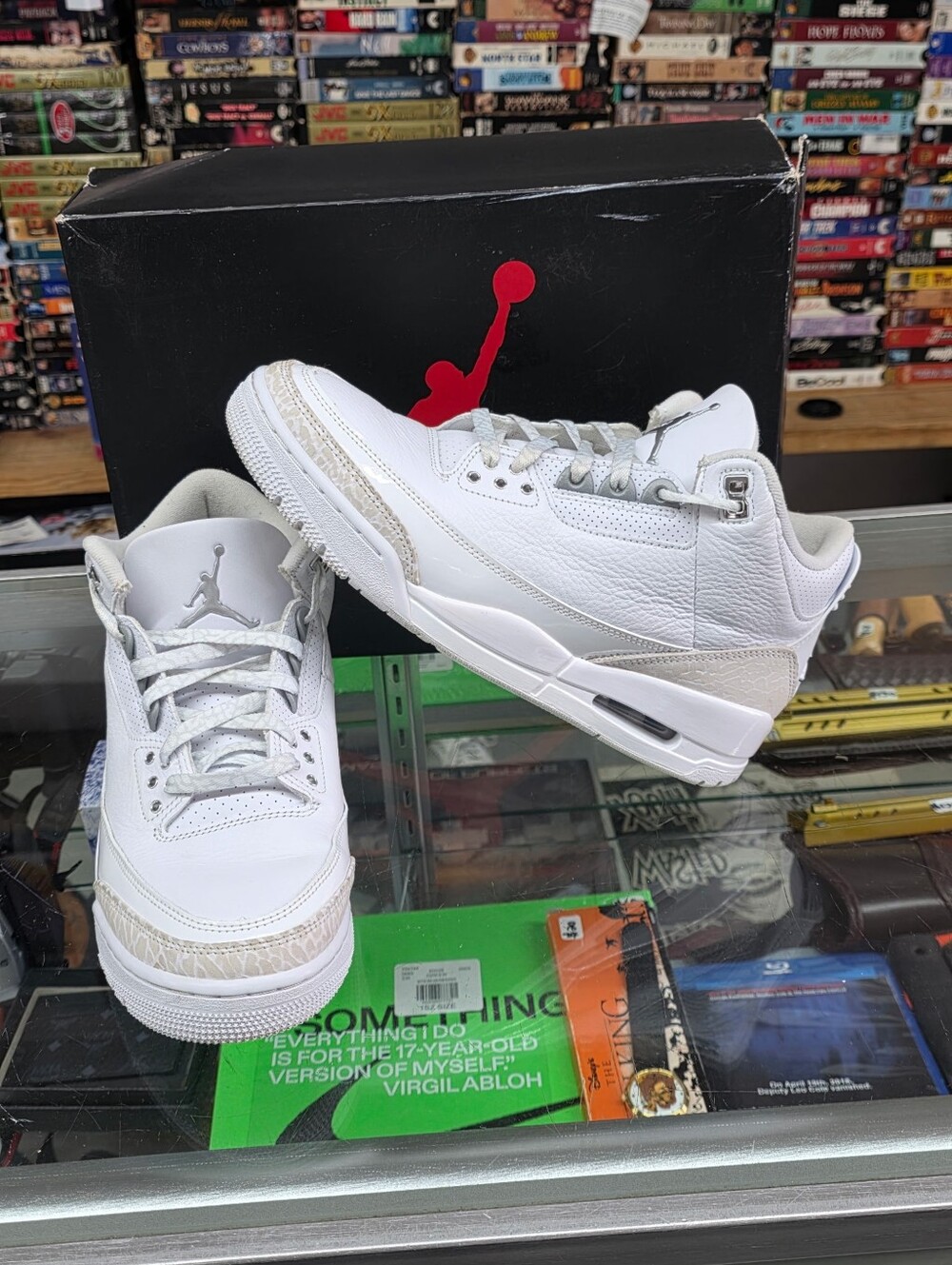 Nike Air Jordan 3 Retro 2025 Pure Money White/Metallic Silver CT8532-111 Size 9